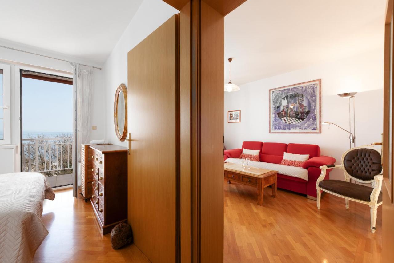Cozy Apartment Bosnjak Near Opatija, With Sea View Terrace, Air Condition, Free Private Parking Ичичи Экстерьер фото